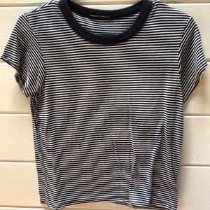 brandy striped tee